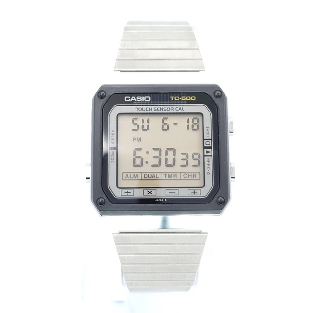Casio touch screen deals calculator watch